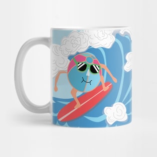 Beach Ball Surf Mug